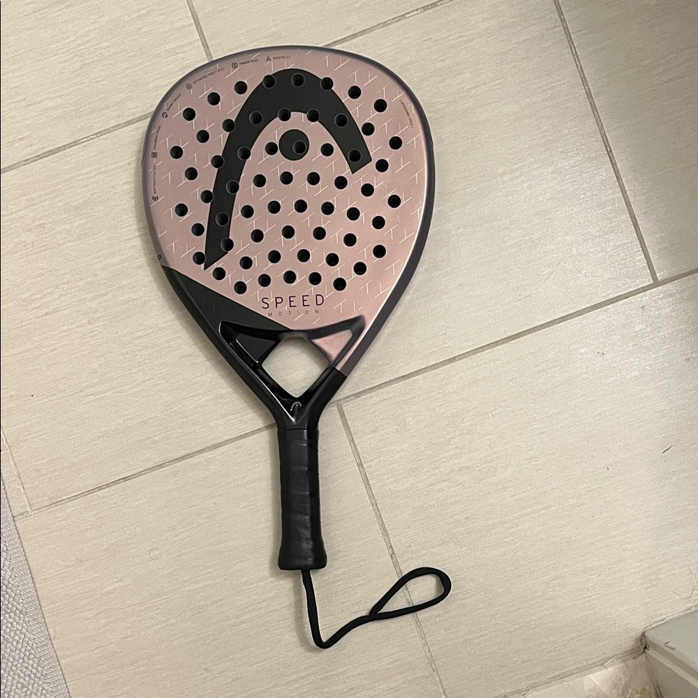 Head Speed Padel Racket in Pink & Black